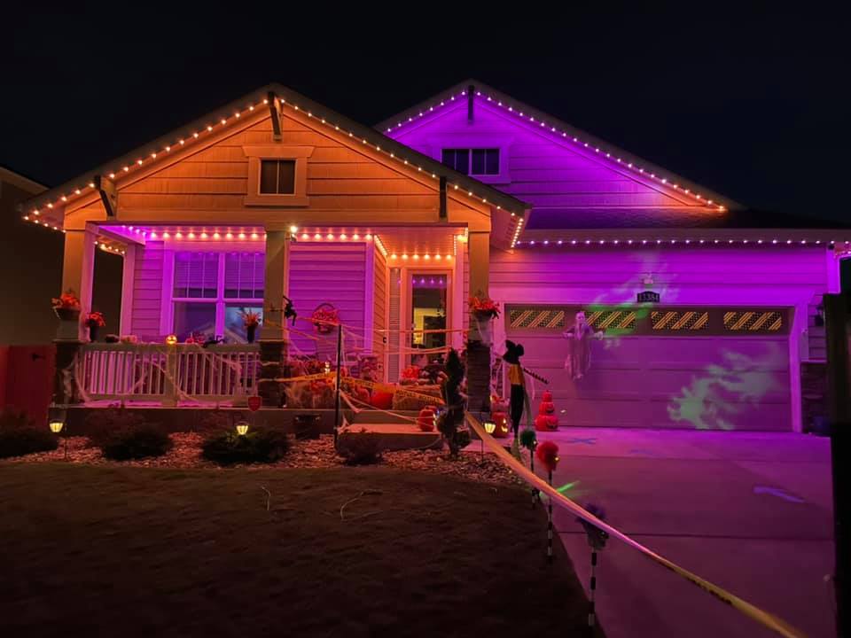 Halloween Light Show