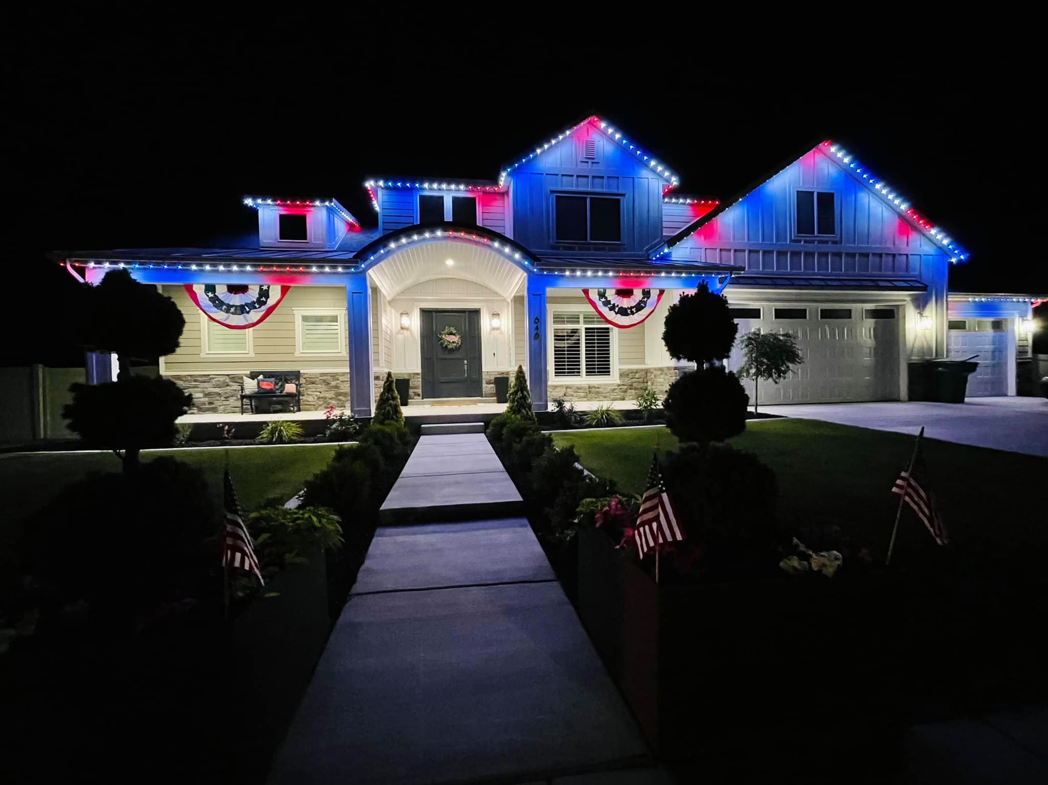 Outdoor Color-Changing Lights