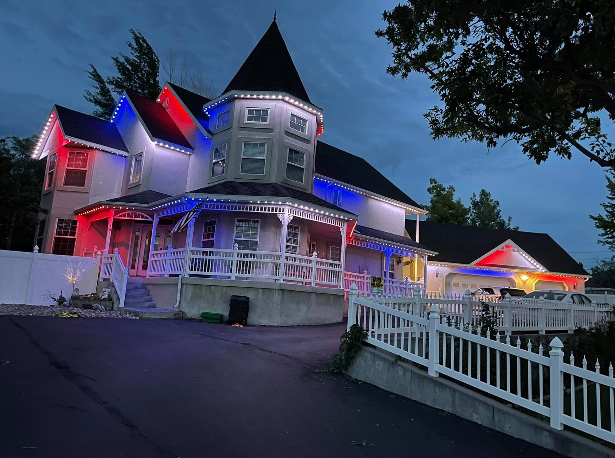 Holiday Lighting Installation