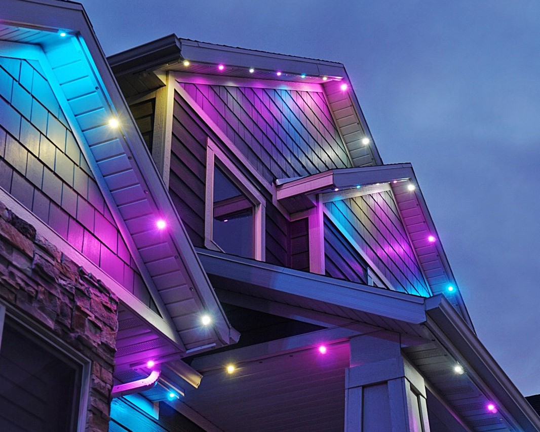Color-Changing Outdoor Christmas Lights